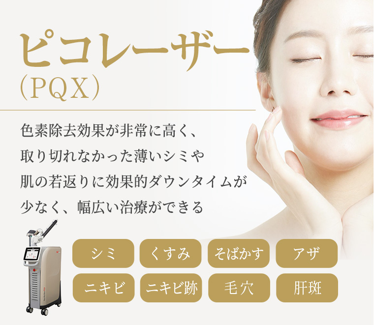 ピコレーザー(PQX)